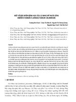 Ky 20220627094606 một số Đặc Điểm bệnh học của cá nheo mỹ nuôi lồng nhiễm vi khuẩn flavobacterium columnare
