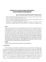 Ky 20220627093605 picometer scale displacement measurement using heterodyne interferometry