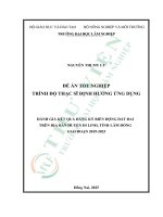 Đánh giá kết quả Đăng ký biến Động Đất Đai trên Địa bàn huyện di linh, tỉnh lâm Đồng giai Đoạn 2019 2023