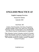 Đê thi hsg tiếng anh số 43