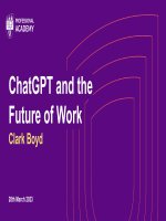 Chat gpt future of the work