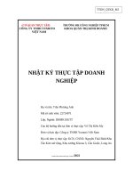 IUH | NHẬT KÝ THỰC TẬP DOANH NGHIỆP Tại CÔNG TY TNHH YUMOTO VIỆT NAM | Ngành Quản trị kinh doanh