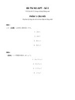 Đề thi n3 jlpt   bộ Đề thi từ vựng và kanji số 3