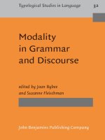 Modality in grammar and discourse