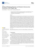 Ai based phishing detection and student cybersecurity awareness in the digital age