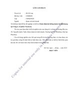 Hoàn thiện hệ thống quản trị chất lượng tại công ty cổ phần vicostone