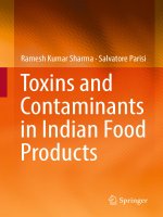 Toxins and contaminants in indian food products