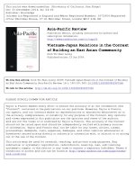 [Asia pacific review 2009 may vol  16 iss  1] luong, dinh thi hien   vietnam–japan relations in the context of building an east asian community (2009) [10 1080 13439000902957566]   libgen li