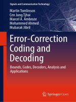 Error-correction coding and decoding bounds, codes, decoders, analysis and applications