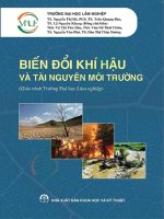Biến Đổi khí hậu và tài nguyên môi trường