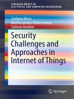 Security challenges and approaches in internet of things