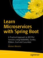 Learn microservices with spring boot a practical approach to restful services using rabbitmq, eureka, ribbon, zuul and cucumber