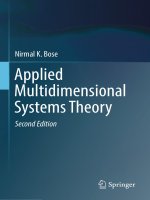 Applied multidimensional systems theory