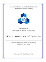 BLT HCMUT VẬT LÝ BÁN DẪN