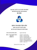 ĐSTT HCMUT (THẦY NGUYỄN HỮU HIỆP)