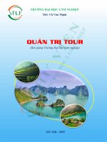 Quản trị tour