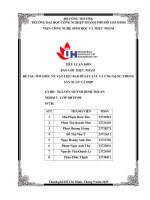 IUH | Tiểu luận Bao gói thực phẩm | Tìm hiểu về vật liệu bao bì sắt tây và ứng dụng trong sản xuất cá hộp