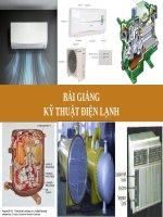 BÀI GIẢNG - KỸ THUẬT ĐIỆN LẠNH ( combo full slides 7 chương )