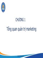 Slide quản trị marketing 1