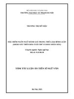 Tom tat tieng viet Đặc Điểm ngôn ngữ Đánh giá trong thể loại bình luận (khảo sát trên báo tuổi trẻ và báo nhân dân)