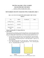 IUH | Thí nghiệm chuyên ngành Công nghệ hóa học 1 | Các yếu tố ảnh hưởng đến độ bền nhũ tương