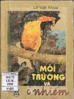 Môi trường và Ô nhiễm