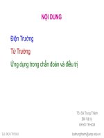 Chương 6   Điện và từ (thầy thành)