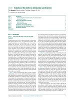 Treatise on geophysics evolution of the earth