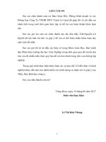 Nghiên cứu những yếu tố Ảnh hưởng Đến quyết Định mua Đất nền tại công ty tnhh mtv trịnh lê land