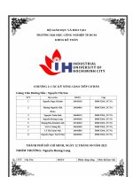 IUH | Tiểu luận Kỹ năng giao tiếp | CÁC KỸ NĂNG GIAO TIẾP CƠ BẢN