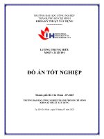 IUH | Thuyết minh Khóa luận tốt nghiệp Kỹ thuật xây dựng | SPRING TOWER HÀ NỘI