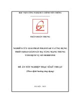 Nghiên cứu giải pháp polestar và Ứng dụng triển khai giám sát hạ tầng mạng trung tâm dịch vụ số mobifone
