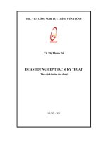Nghiên cứu giải pháp vxlan trong các trung tâm dữ liệu