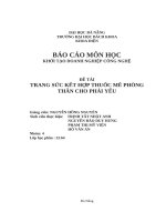 Đề tài trang sức kết hợp thuốc mê phòng thân cho phái yếu