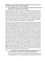 Cơ sở lý luận về kế toán tập hợp chi phí sản xuất và tính giá thành sản phẩm ở doanh nghiệp.