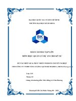 Đề tàithiết kế & phát triển website chuyên nghiệp cho công ty tnhh năng lượng sạch bách khoa ( bkpureenergy com)