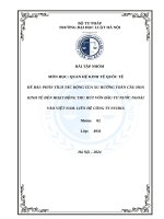 Phân tích tác Động của xu hướng toàn cầu hoá kinh tế Đến hoạt Động thu hút vốn Đầu tư nước ngoài vào việt nam  liên hệ công ty nvidia