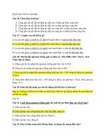 IUH | Trắc nghiệm ôn tập | An toàn điện