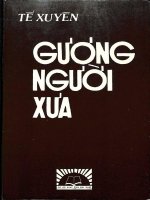Gương người xưa