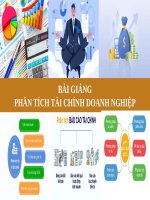 BÀI GIẢNG - PHÂN TÍCH TÀI CHÍNH DOANH NGHIỆP ( combo full slides 6 chương )