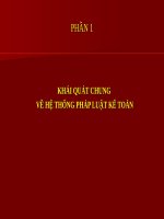 Chuyên Đề Ôn Thi Thuế_ Khái Quát Chung Về Pháp Luật Kế Toán.ppt
