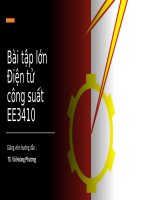 Đồ Án bài tập lớn Điện tử công suất