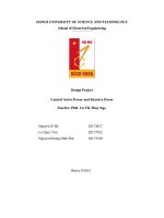 Design Project Control Active Power and Reactive Power