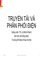 Hệ thống truyền tải và phân phối Điện