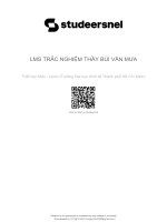 60 câu trắc nghiệm triết UEH thầy Mưa