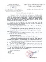 Báo cáo Đề xuất cấp giấy phép môi trường của dự Án bệnh viện Đa khoa khu vực mường la (tiền thân là bệnh viện Đa khoa huyện mường la)