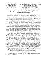BÁO CÁO : Tiếp thu, giải trình ý kiến thẩm định hồ sơ kế hoạch sử dụng đất năm 2023 huyện Trảng Bom