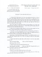 Báo cáo Đề xuất cấp giấy phép môi trường của cơ sở khu công nghiệp mai sơn, tỉnh sơn la (giai Đoạn i)