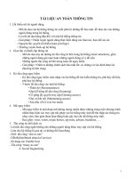 IUH - Tài liệu ôn tập giữa kỳ - An toàn thông tin