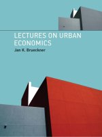 Jan k brueckner lectures on urban economics (4)